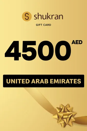 Shukran 4500 AED Gift Card (United Arab Emirates) - Digital Key