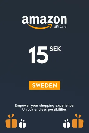 Amazon 15 SEK Gift Card (Sweden) - Digital Key