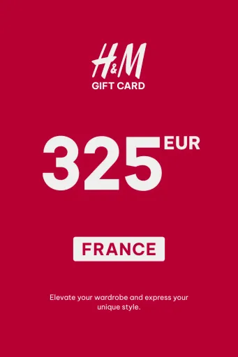 H&M 325 EUR Gift Card (France) - Digital Key