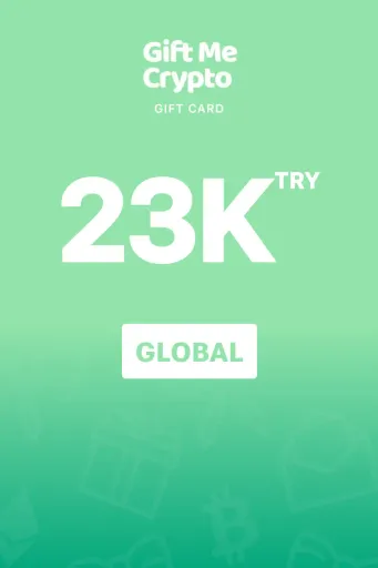 Gift Me Crypto 23000 TRY Gift Card (Global) - Digital Key
