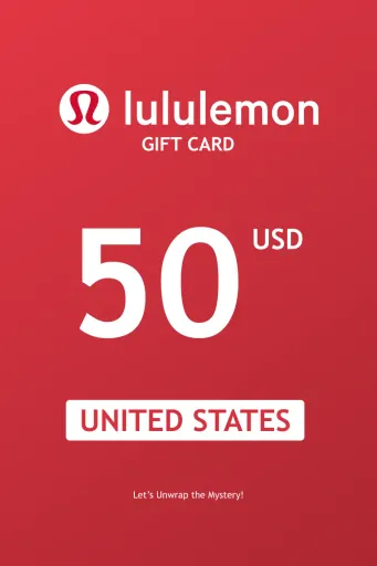 Lululemon 50 USD Gift Card (United States) - Digital Key