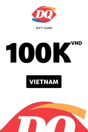 Dairy Queen 100000 VND Gift Card (Vietnam) - Digital Key
