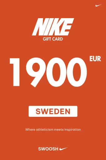 Nike 1900 EUR Gift Card (Sweden) - Digital Key