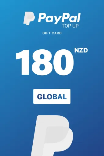 PayPal Instant Top Up 180 NZD Gift Card (Global) - Digital Key
