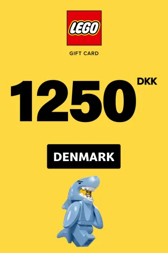 LEGO 1250 DKK Gift Card (Denmark) - Digital Key
