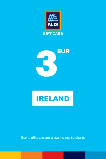 ALDI 3 EUR Gift Card (Ireland) - Digital Key