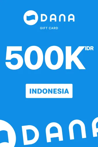 Dana Cash 500000 IDR Gift Card (Indonesia) - Digital Key