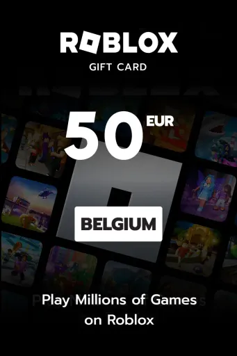 Roblox 50 EUR Gift Card (Belgium) - Digital Key