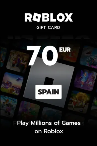 Roblox 70 EUR Gift Card (Spain) - Digital Key