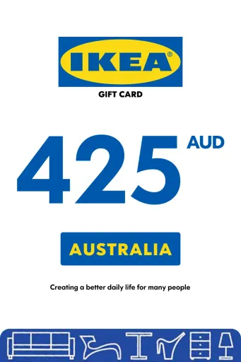 IKEA 425 AUD Gift Card (Australia) - Digital Key
