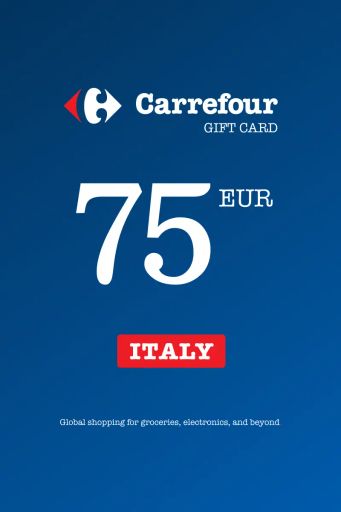 Carrefour 75 EUR Gift Card (Italy) - Digital Key