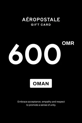 Aeropostale 600 OMR Gift Card (Oman) - Digital Key