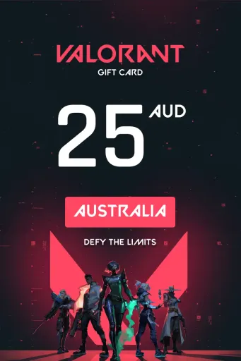 Valorant 25 AUD Gift Card (Australia) - Digital Key