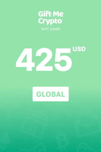 Gift Me Crypto 425 USD Gift Card (Global) - Digital Key