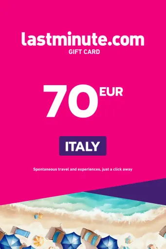 lastminute.com 70 EUR Gift Card (Italy) - Digital Key