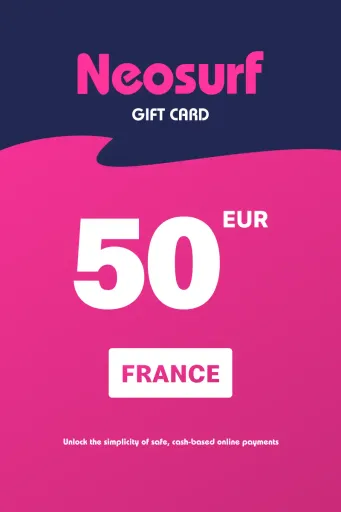 Neosurf 50 EUR Gift Card (France) - Digital Key