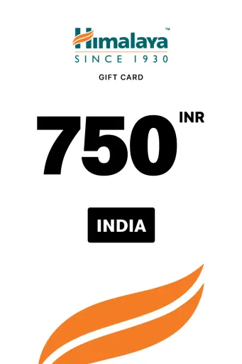 Himalaya 750 INR Gift Card (India) - Digital Key