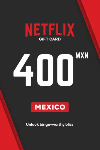 Netflix 400 MXN Gift Card (Mexico) - Digital Key