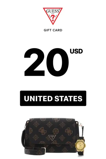 Guess 20 USD Gift Card (United States) - Digital Key