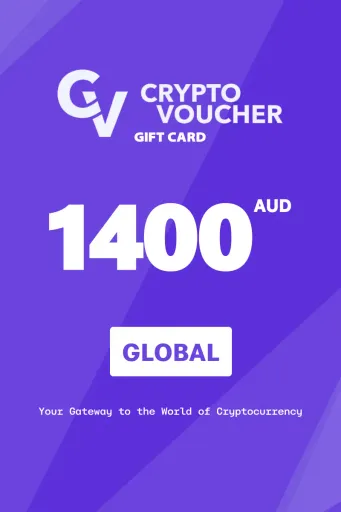 Crypto Voucher 1400 AUD Gift Card (Global) - Digital Key