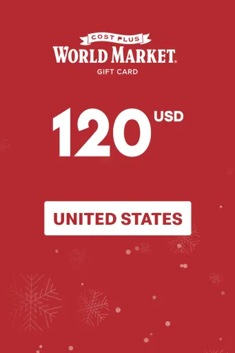 Cost Plus World Market 120 USD Gift Card (United States) - Digital Key