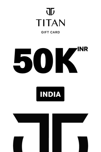 Titan 50000 INR Gift Card (India) - Digital Key