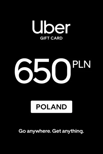 Uber 650 PLN Gift Card (Poland) - Digital Key