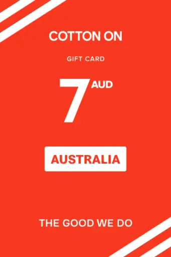 Cotton On Group 7 AUD Gift Card (Australia) - Digital Key