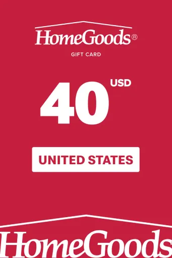 Homegoods 40 USD Gift Card (United States) - Digital Key