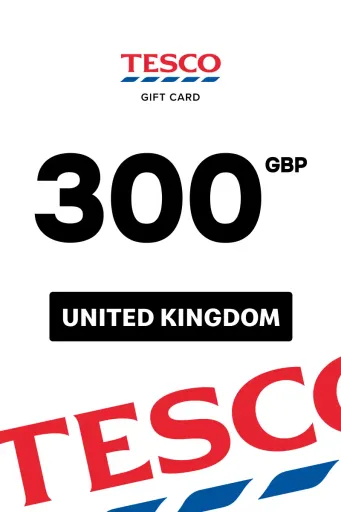 Tesco 300 GBP Gift Card (United Kingdom) - Digital Key
