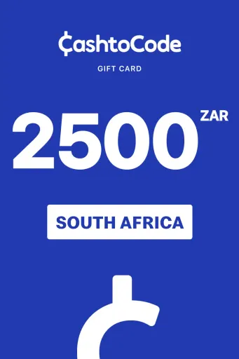 CashtoCode 2500 ZAR Gift Card (South Africa) - Digital Key