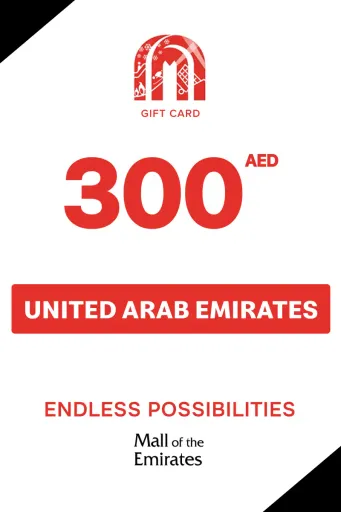 Mall of the Emirates 300 AED Gift Card (United Arab Emirates) - Digital Key