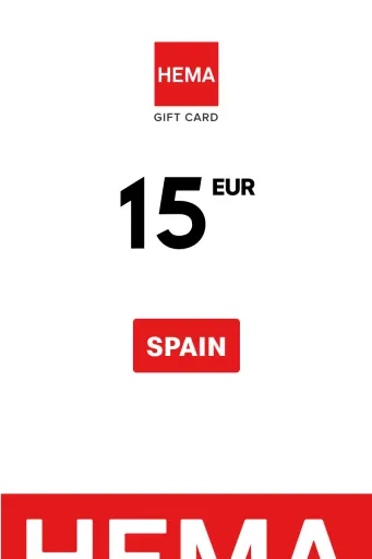 HEMA 15 EUR Gift Card (Spain) - Digital Key