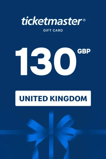 Ticketmaster 130 GBP Gift Card (United Kingdom) - Digital Key