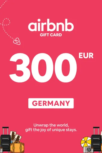 Airbnb 300 EUR Gift Card (Germany) - Digital Key