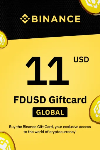 Binance (FDUSD) 11 USD Gift Card (Global) - Digital Key
