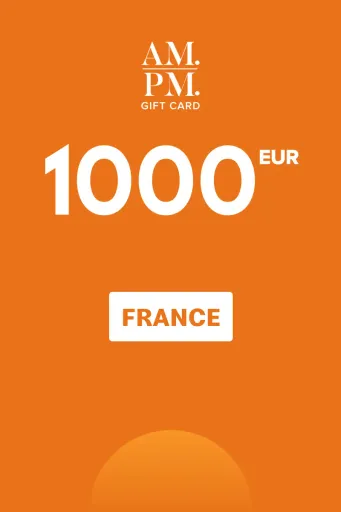 AMPM 1000 EUR Gift Card (France) - Digital Key