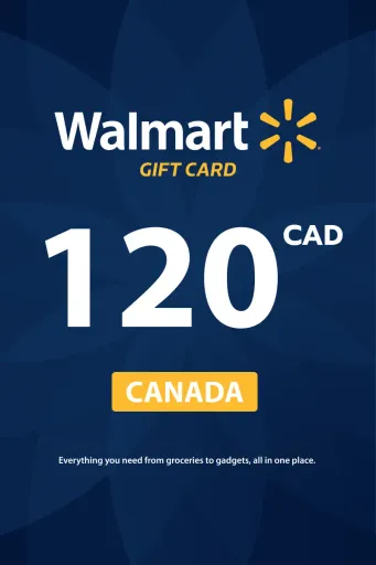 Walmart 120 CAD Gift Card (Canada) - Digital Key