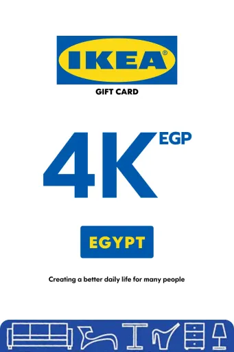 IKEA 4000 EGP Gift Card (Egypt) - Digital Key