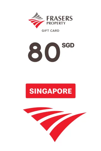 Frasers 80 SGD Gift Card (Singapore) - Digital Key
