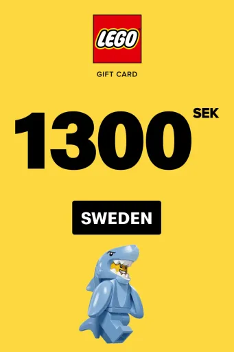 LEGO 1300 SEK Gift Card (Sweden) - Digital Key