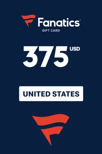 Fanatics 375 USD Gift Card (United States) - Digital Key