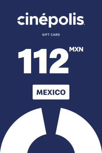 Cinepolis 112 MXN Gift Card (Mexico) - Digital Key