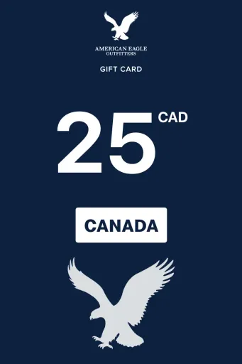 Product Image - American Eagle Outfitters 25 CAD Gift Card (Canada) - Digital Key