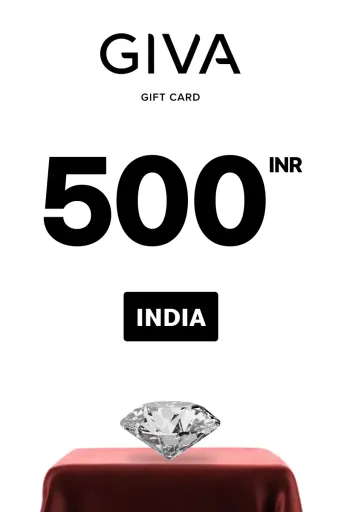 GIVA 500 INR Gift Card (India) - Digital Key