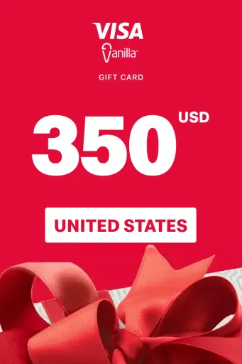 Vanilla Visa 350 USD Gift Card (United States) - Digital Key