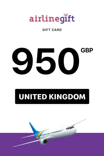 Airline Gift 950 GBP Gift Card (United Kingdom) - Digital Key