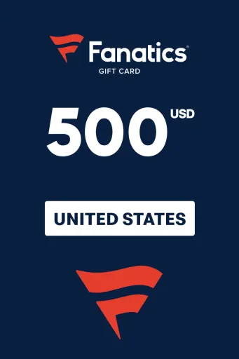Fanatics 500 USD Gift Card (United States) - Digital Key