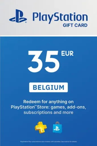 PlayStation Store 35 EUR Gift Card (Belgium) - Digital Key