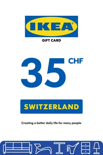 IKEA 35 CHF Gift Card (Switzerland) - Digital Key